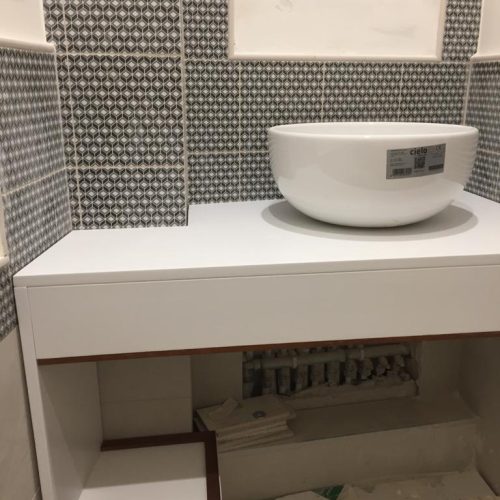 Mobile bagno sospeso