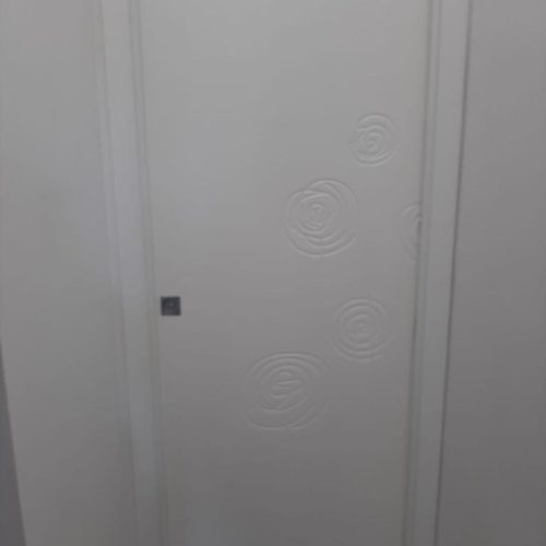 Porta pantografata opaca